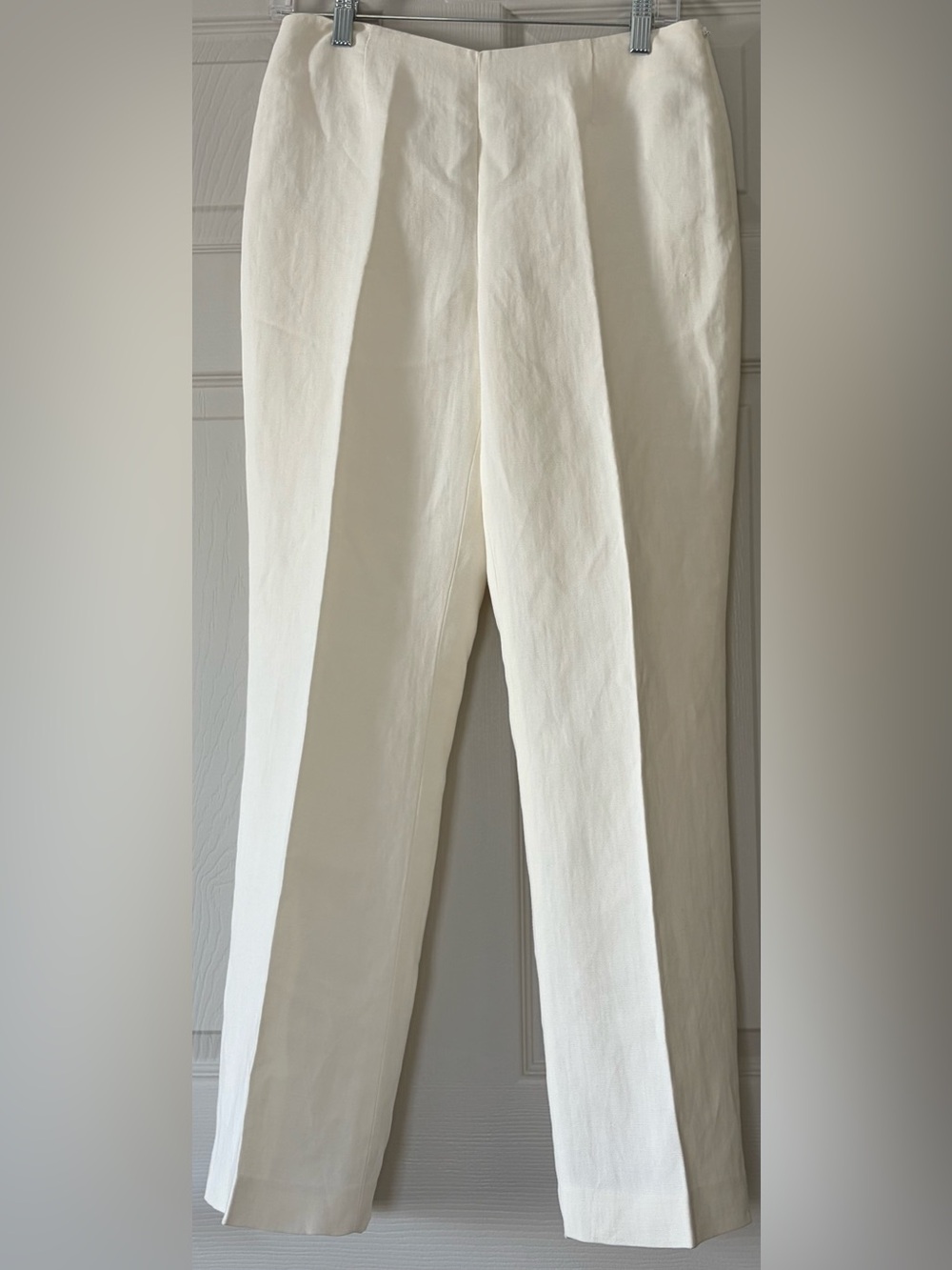 Dana Buchman Cream Textured Pants